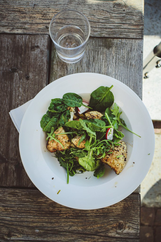 Product Photography of a bowl with food